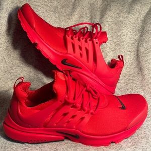 Custom Red Nike Air Presto US11M